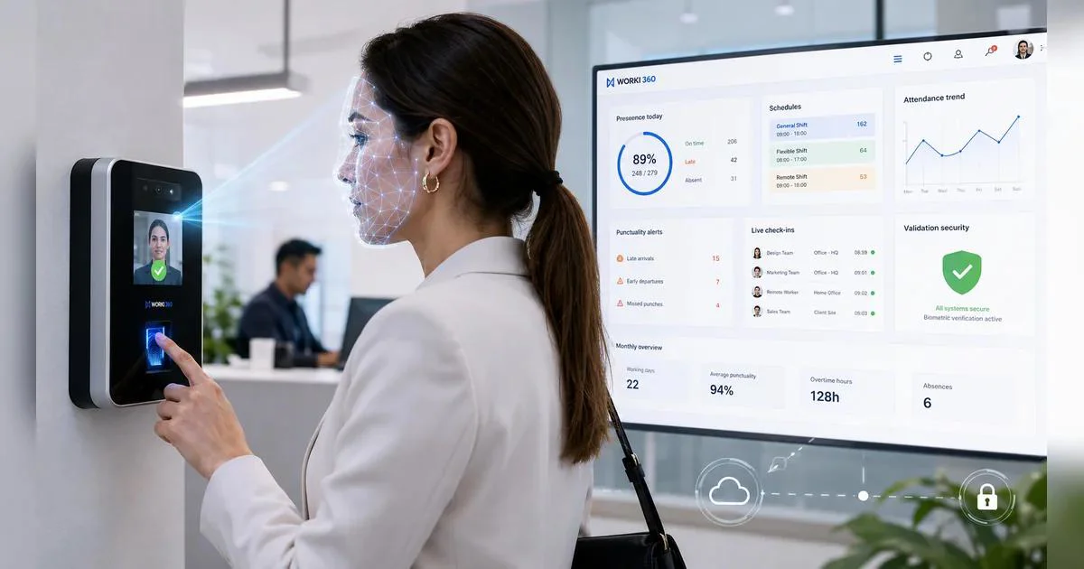 เครื่องสแกนใบหน้าออนไลน์ คืออะไร? ระบบบันทึกเวลาเข้า–ออกผ่าน Internet แบบ Real-Time
