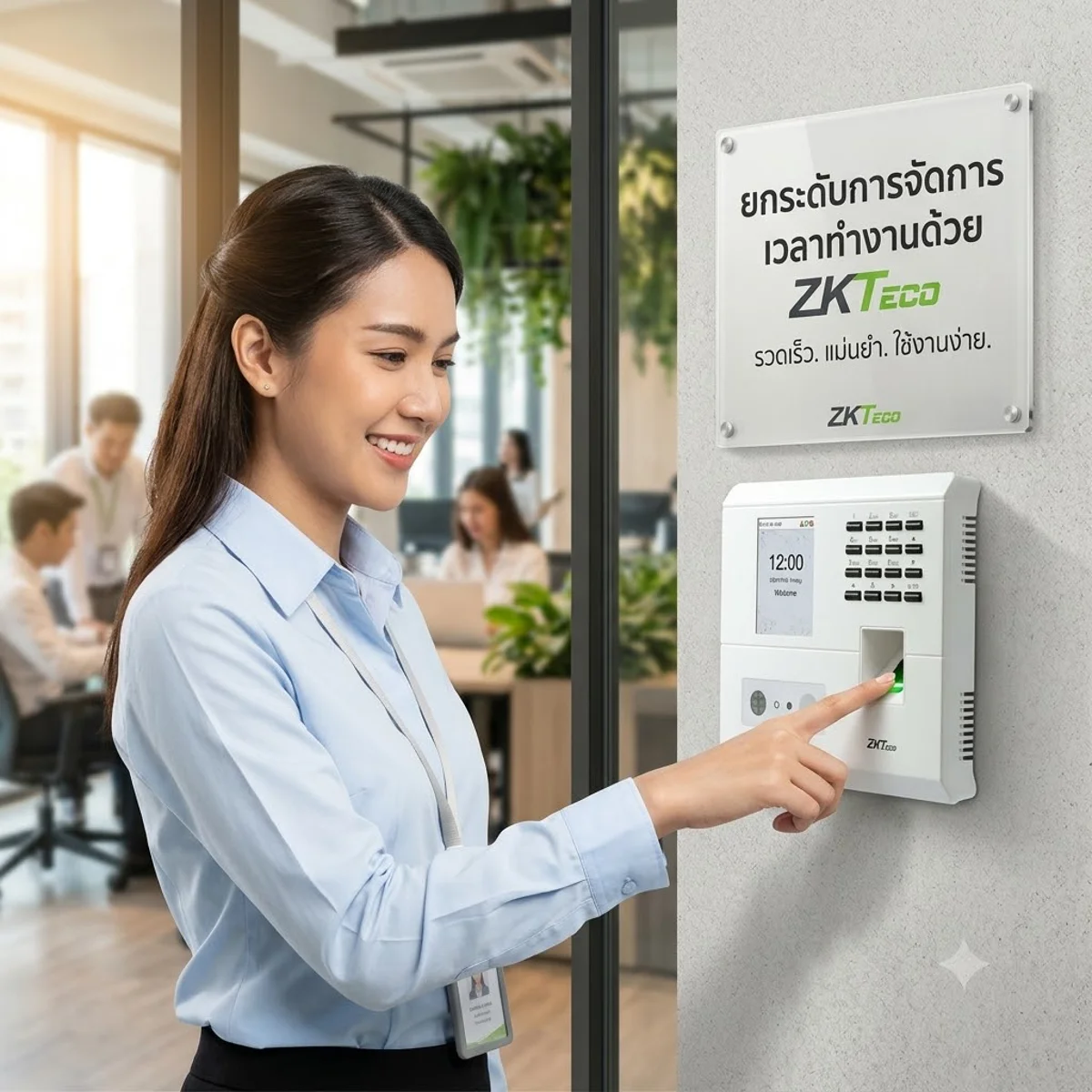 คู่มือการใช้งาน ZKTeco MB10