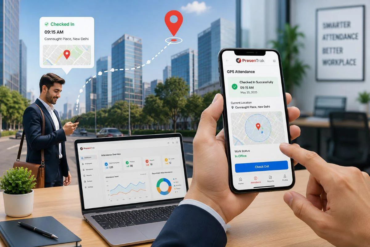 การลงเวลาด้วย GPS คืออะไร? ระบบลงเวลาพนักงานผ่านมือถือแบบ Real-Time