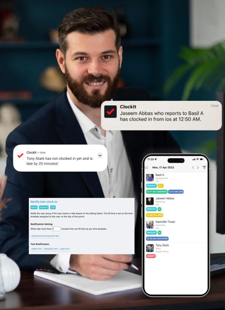 แจ้งเตือนพนักงานมาสายผ่าน Telegram แบบ Real-Time ระบบ HR รู้ทันที