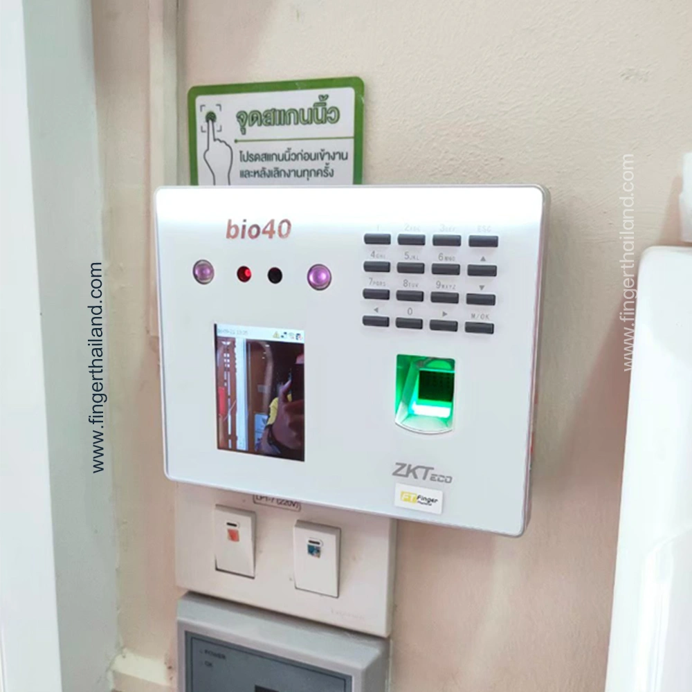 ZKTeco MB40 เครื่องลงเวลาทำงานออนไลน์ (Wifi)