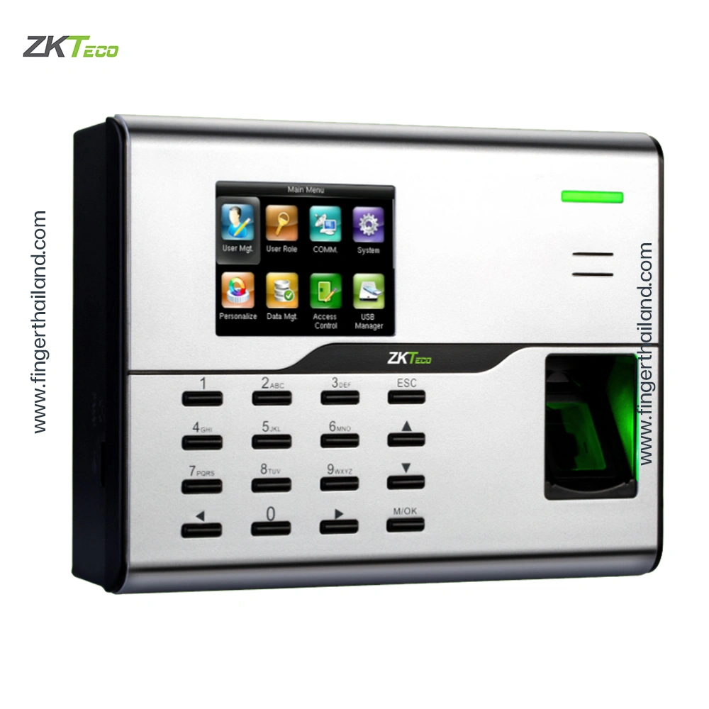 ZKTeco UA860 เครื่องสแกนนิ้วมือ ลงเวลาพนักงาน พร้อม WiFi