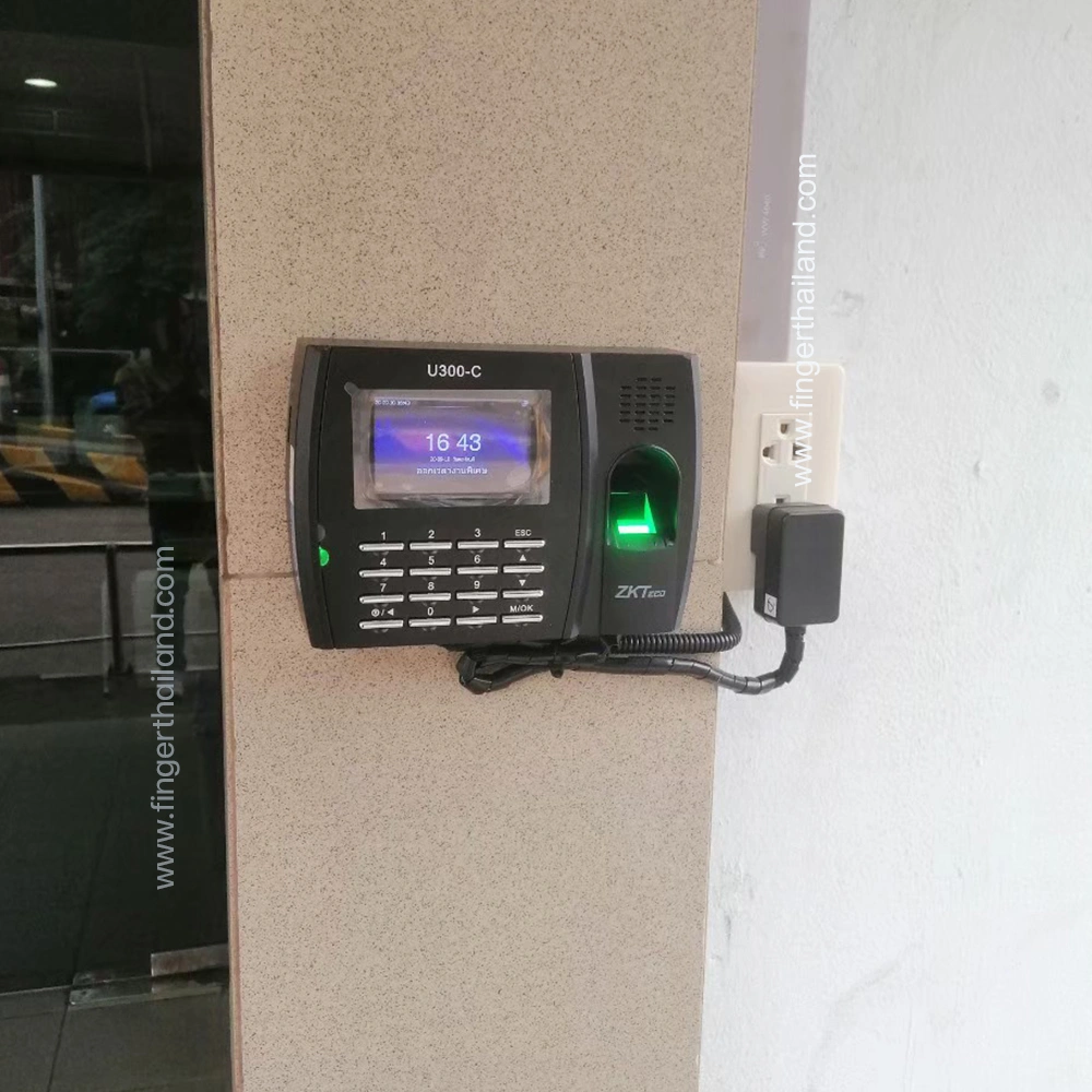ZKTeco U300-C เครื่องสแกนนิ้วมือ ลงเวลาพนักงาน 