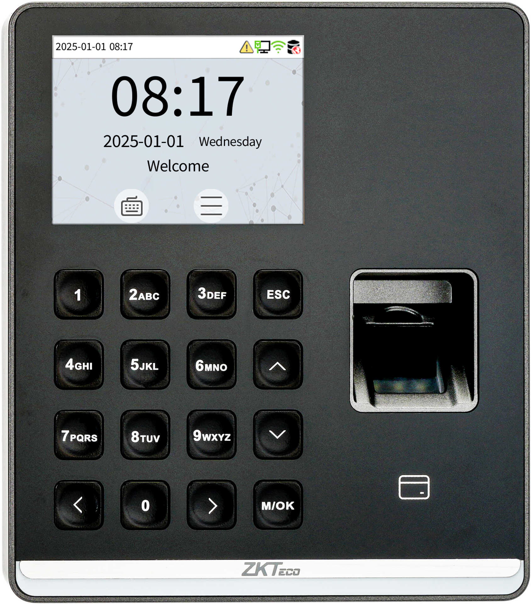 SenseFP M1 เครื่องสแกนลายนิ้วมือ ลงเวลาทำงาน พร้อม Wi-Fi