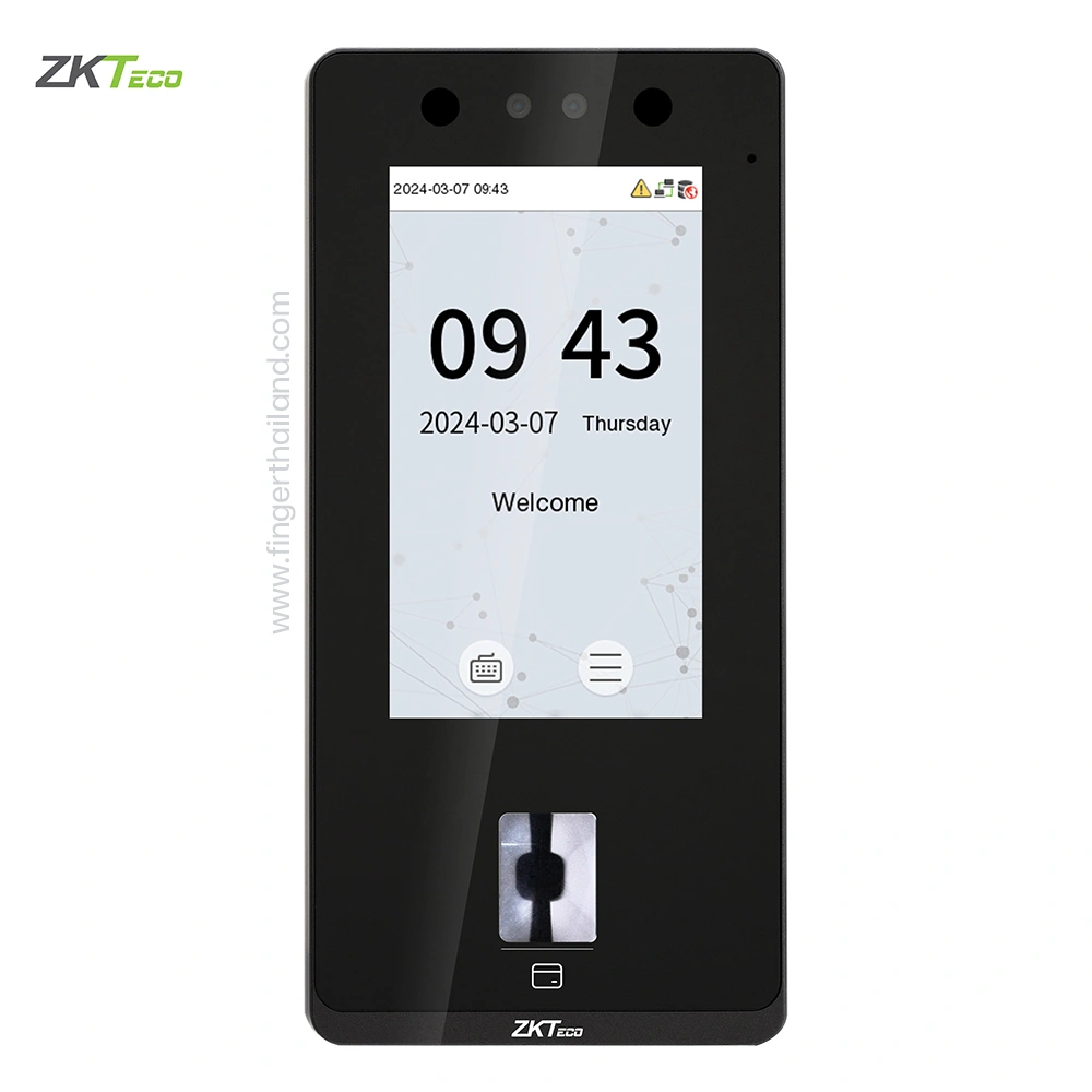ZKTeco SenseFace 4A เครื่องสแกนใบหน้า Access Control ควบคุมประตูอัจฉริยะ
