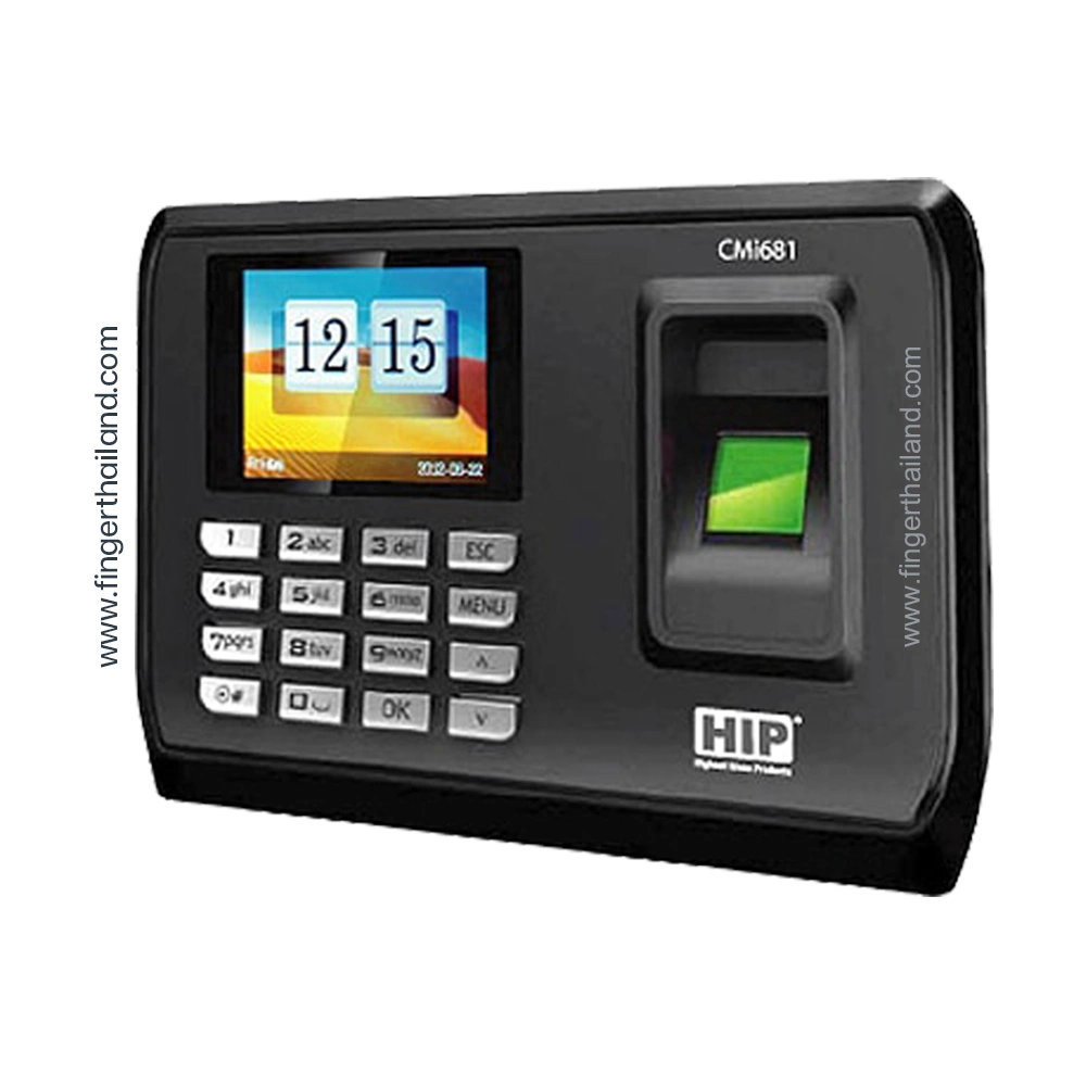 HIP-Cmi681S เครื่องสแกนนิ้วมือ ลงเวลาพนักงาน 