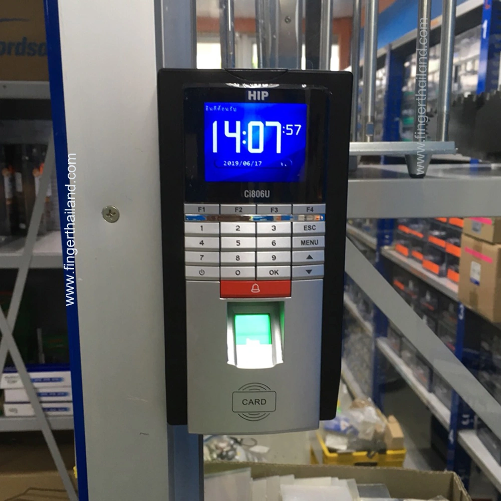 HIP Ci806U เครื่องสแกนลายนิ้วมือ Access Control 