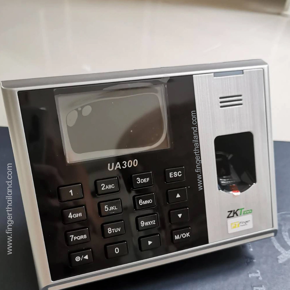 ZKTeco UA300 เครื่องสแกนนิ้วมือ ลงเวลาพนักงาน ควบคุมประตู