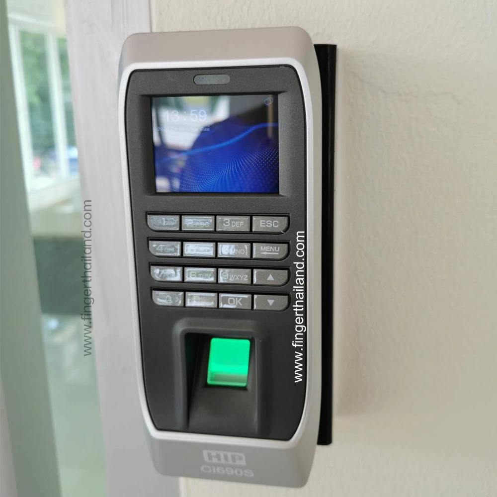 HIP Ci690S เครื่องสแกนลายนิ้วมือควบคุมประตู Access Control 
