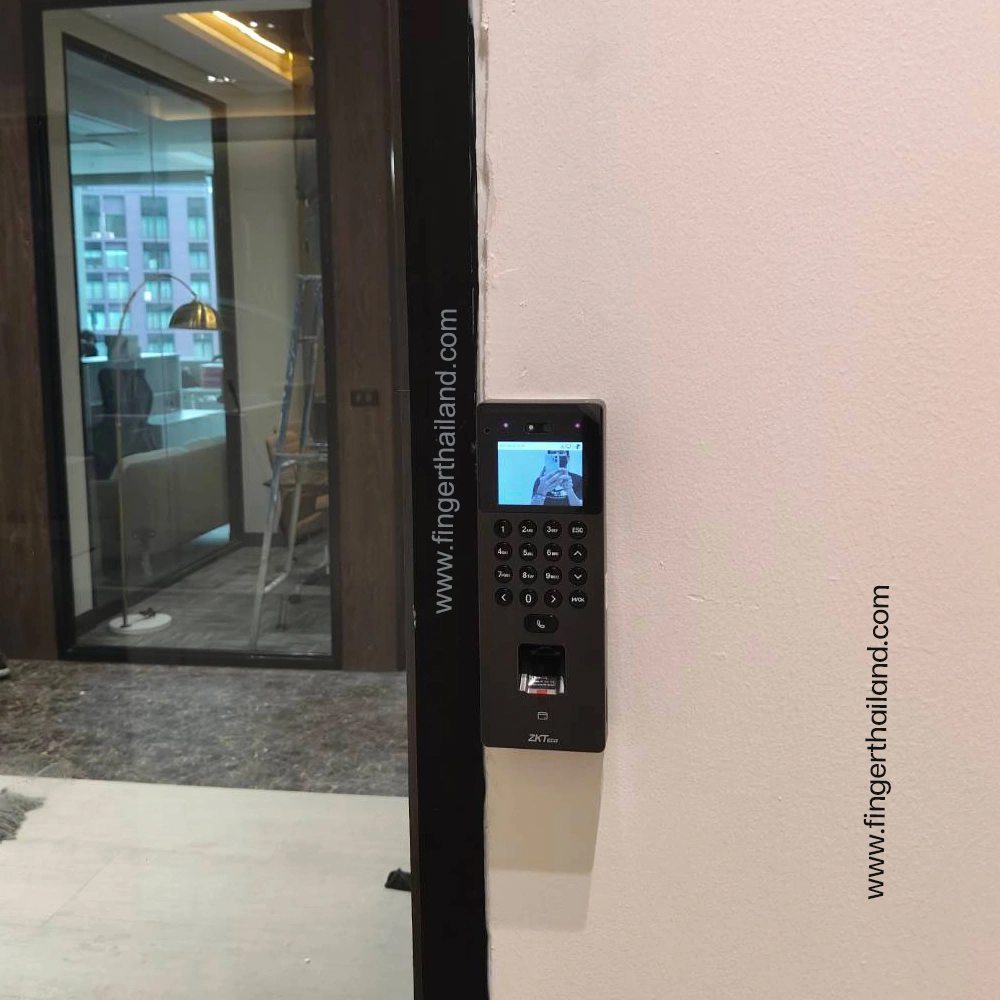ZKTeco SenseFace 2A เครื่องสแกนใบหน้าควบคุมประตู Access Control AI Face Recognition
